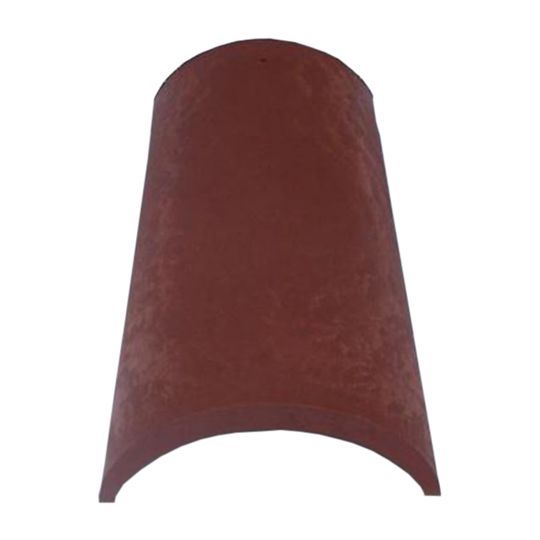 Brava Roof Tile Composite Spanish Barrel Tile Top Ridge (Class C) - Bundle of 5 — Tile Roofing — BVTSTRTU