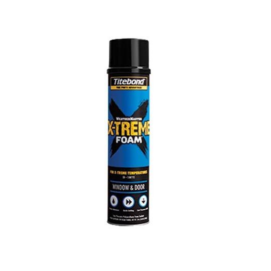 Titebond WeatherMaster X-treme Window & Door Foam Sealant - 24 Oz. Aerosol Can