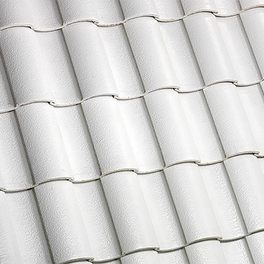 Eagle Roofing Products 10" x 17" Capistrano Barrel Trim Tile — EGLCB3800TWOW