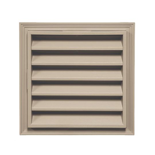 Mid-America Insulated Square Gable Vent — MABGVRE1212085