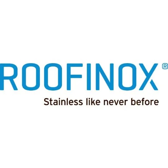 Roofinox America 26 Gauge x 39.4" Roofinox Brush Rolled Stainless Steel Coil, Alloy 316 - Sold per Sq. Ft.