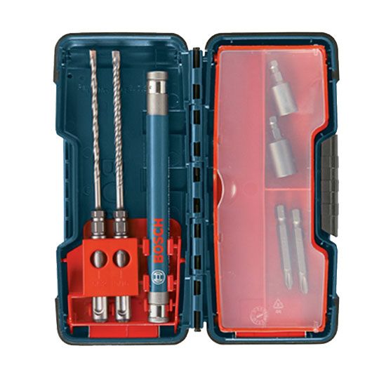 Bosch 7-Piece SDS-plus Bulldog Anchor Drive Installation Kit