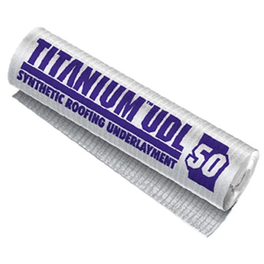 Titanium UDL50 Synthetic Roofing Underlayment - 10 Sq. Roll