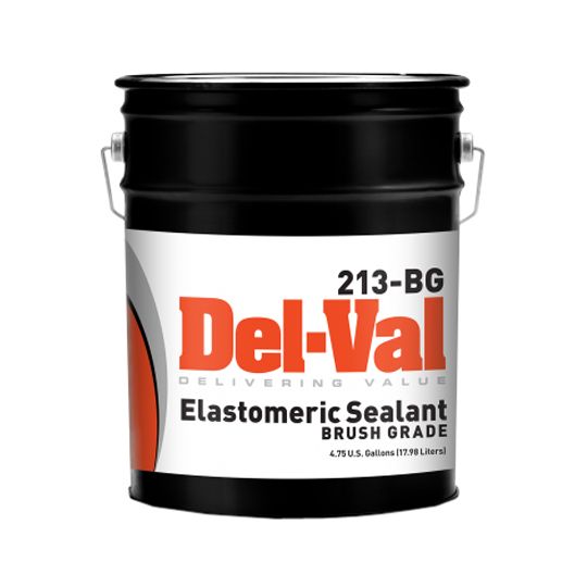 United Asphalt (New Jersey) Del-Val Brush Grade Elastomeric Sealant - 5 Gallon Pail