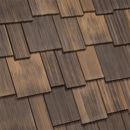 Davinci Roofscapes Multi-Width Shake — Slate Roofing — DAVMWSHAC