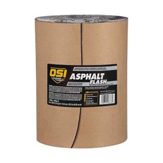 OSI 9" x 100' Asphalt Flash Rubberized Asphalt Window Flashing Tape