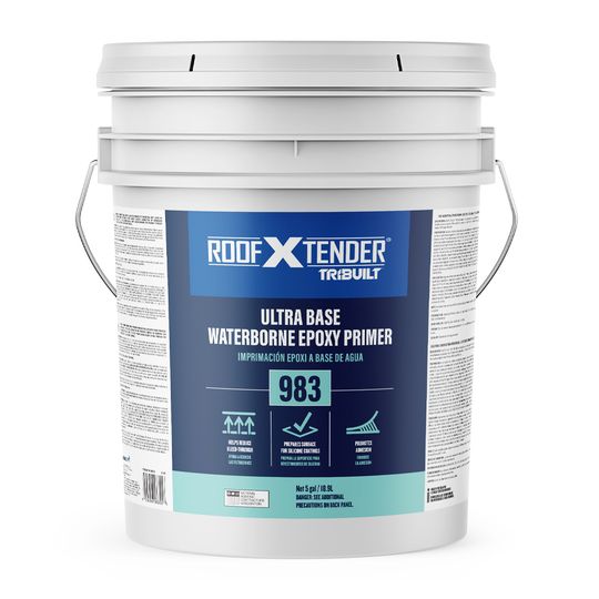 TRI-BUILT Roof X Tender 983 Ultra Base Roof Primer — Adhesives, Caulks & Sealants — TRI983UBRP5G