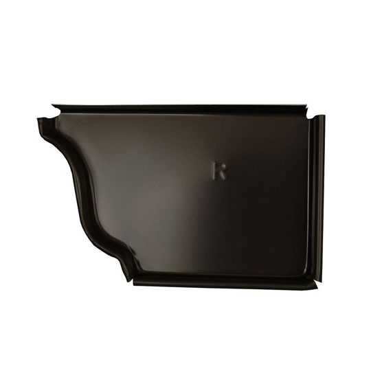 Spectra Metal Sales 6" Right End Cap — SMS6ECRADB