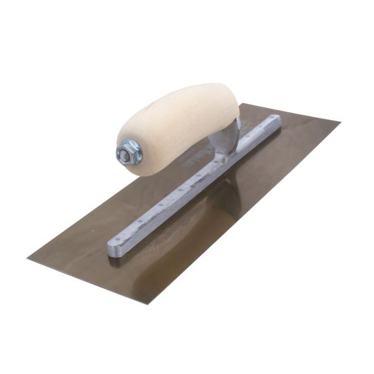 Marshalltown 12" x 5" Xtralite Golden Stainless Steel Finishing Trowel