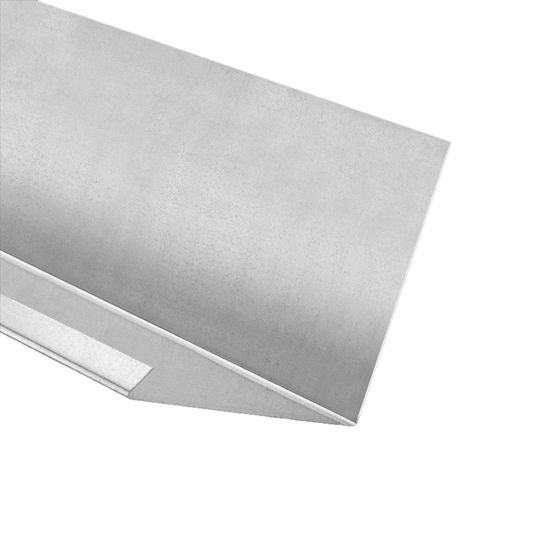 Phillips Manufacturing 28 Gauge 4" x 4" x 10' Tile Pan (Sidewall Flashing) - Sold Individually — PHMFSW44GD