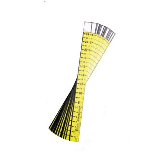ADO Products Cardboard R-Value Rulers - Pack of 100