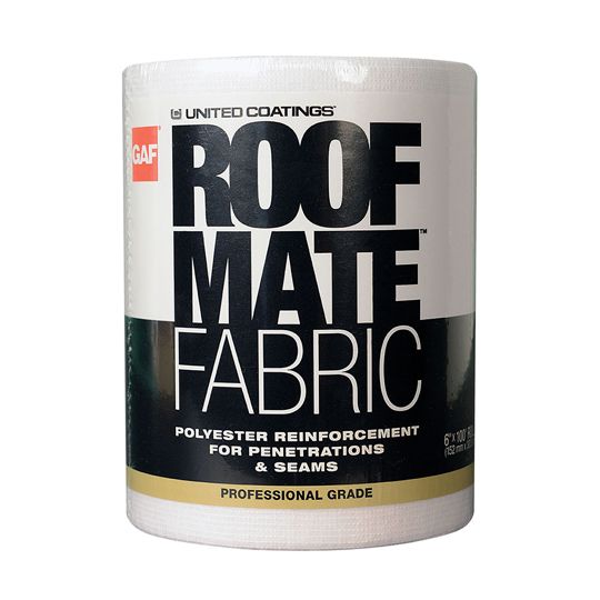 HydroStop 6" x 300' United Coatings Roof Mate Fabric