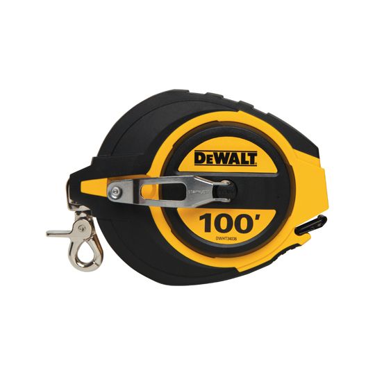 DeWalt 3/8" x 100' Closed Case Long Tape Measure