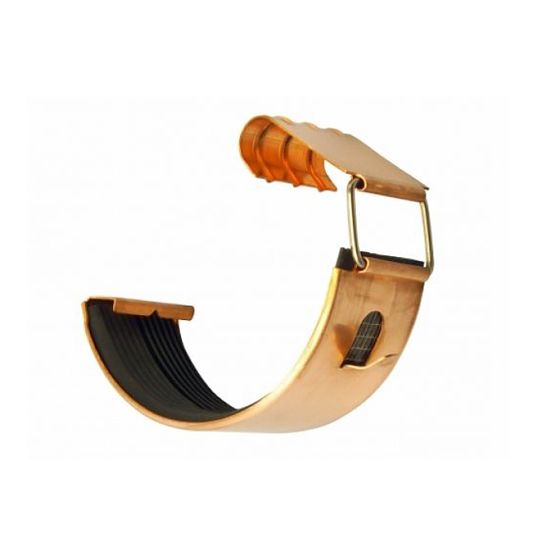 Berger Building Products 18 Oz. 6" Permanent Copper Gutter Connector with Rubber Seals