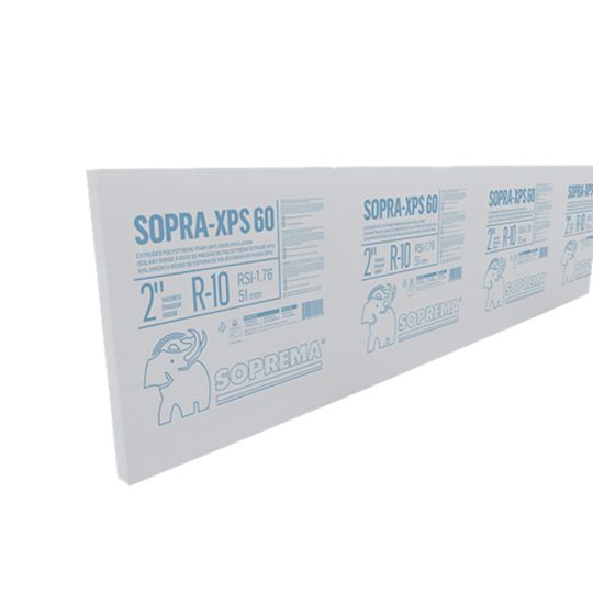 Soprema Sopra-xps 60 Psi Thermal Insulation Board — Commercial Insulation — SOPXPS60283