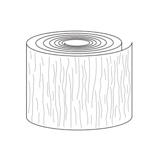 Quality Edge .016" x 14.77" x 30' TruCedar Embossed Woodgrain Steel Trim Coil — QEDTC1430M18