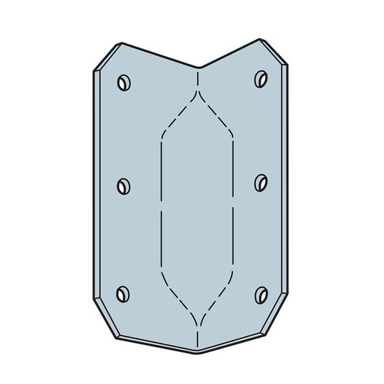 Simpson Strong-Tie 3-1/4" GA2 Gusset Angle