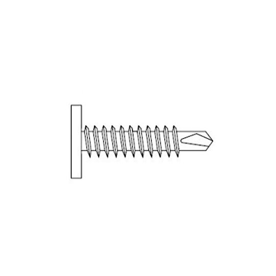 Metal Sales 1" Aluminum Pancake Screws