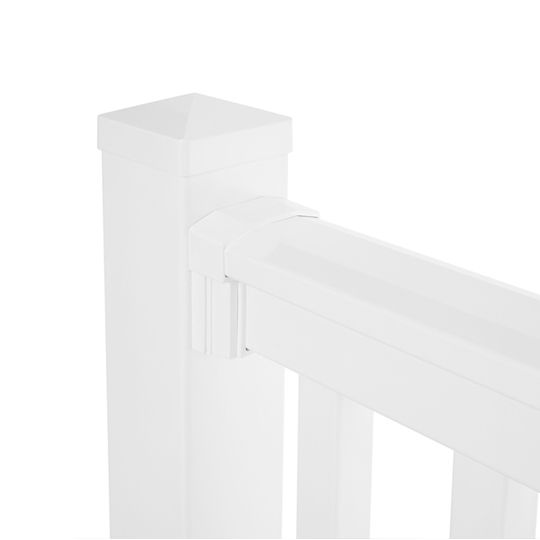 Wolf Home Products 6' x 42" Traditional Stair Rail Kit with Square Balusters