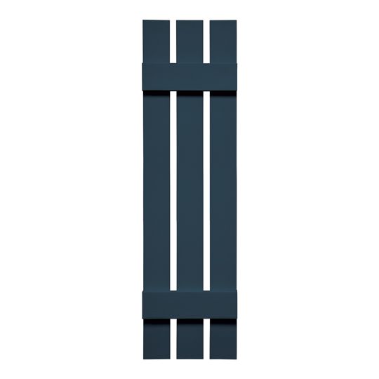 Mid-America Board-N-Batten Standard Three-Board Spaced Shutter — MABBNB3BS1247036