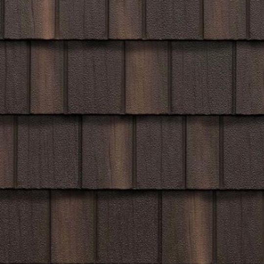 Edco Products Infiniti Textured Shake Steel Roofing — Metal Roofing — EPIIS1250AB