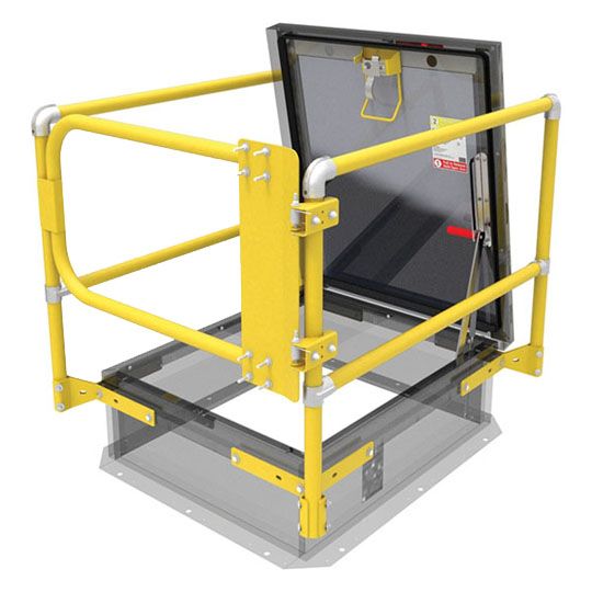Babcock-Davis Hatchways 36" x 30" Safety Rail System — BDHSRS3630