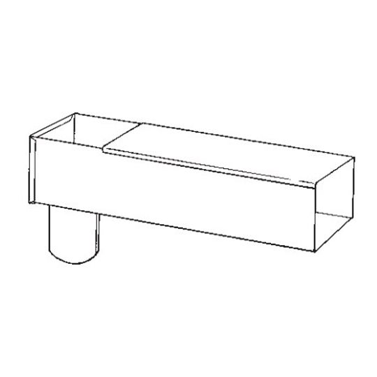 Berger Building Products 3" x 16" Regular (Open) Copper Eave Box