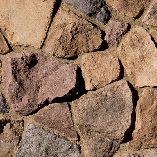 Eldorado Stone Country Rubble Flat Stone - 110 Sq. Ft. Box — ELDCRF0051BB
