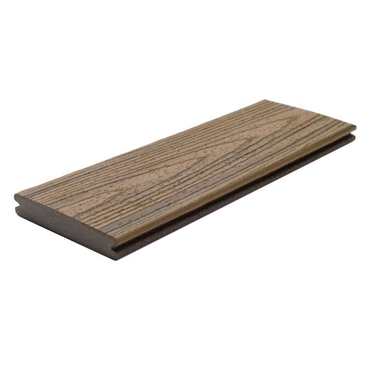 Trex 1" x 6" x 16' Transcend Grooved-Edge Composite Deck Boards — TRXTGE16HG