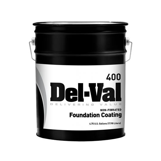 United Asphalt (New Jersey) Del-Val Dampproof Foundation Coating - 5 Gallon Pail