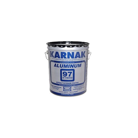 Karnak #97AF Fibered Aluminum Roof Coating - 55 Gallon Drum