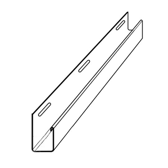 Mastic 7/8" Vinyl All Purpose J-Channel with 1" Face — ACOMVJ071350