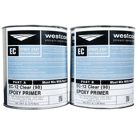 Westcoat EC-12 Epoxy Primer - 1.5 Gallon Kit — Waterproofing — WCSEC12K98192