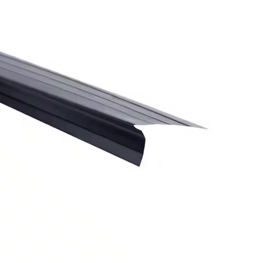 TRI-BUILT 6" Standard Gauge Aluminum Eave Drip with 1-1/8" Face