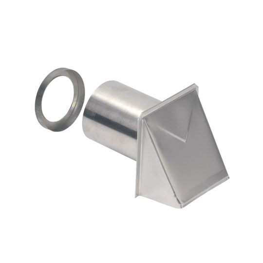Broan NuTone Model 642 Aluminum Wall Cap for 4" Round Duct