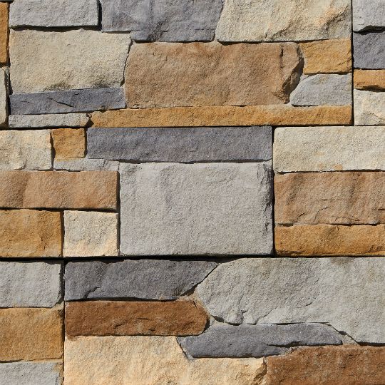 CertainTeed Siding 24" x 8" STONEfacade Ledgestone Panels - Carton of 6 — CERLSPAT