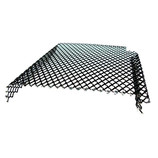 US Aluminum 6" Ultra Flo Small Hole Steel Powdered Coated Gutter Screen