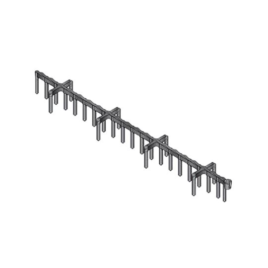 General Technologies 3/4" x 5' Composite Slab/Beam Bolster - 218 Series - 100 Lin. Ft. Bundle