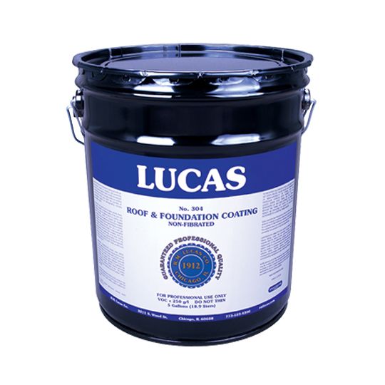 RM Lucas Non-Fibrated Roof & Foundation Coating - 5 Gallon Pail