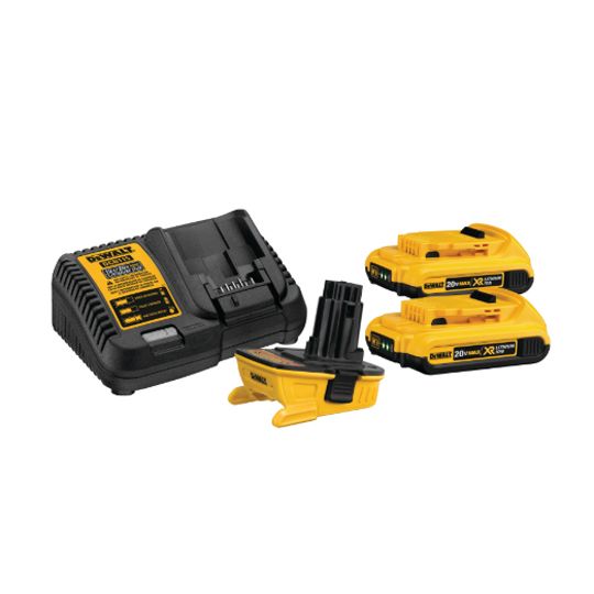 DeWalt 20V Max Battery Adapter Kit for 18V Tools