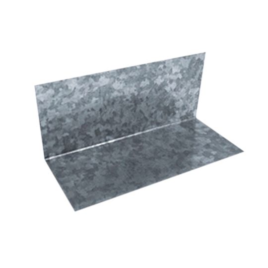Raytec 4" x 4" x 8" Galvanized Bent Step Flashing - Sold Individually