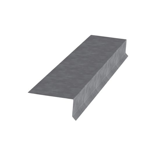 Ecco Manufacturing 2" x 3" Edge Flashing - 5/12 Pitch — Flashings — EMFEF235/12GR