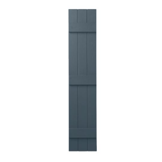 Mastic 11" x 43" Board & Batten Standard 3-Board Shutters - Closed Style — ACOVIN3C114395