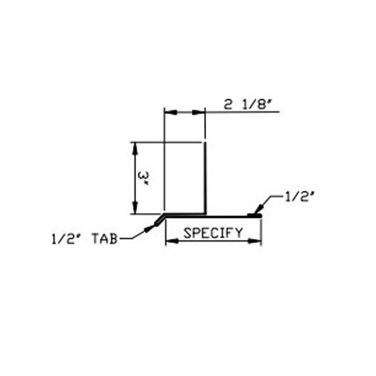ATAS International MRA662 12' T-Sill Trim