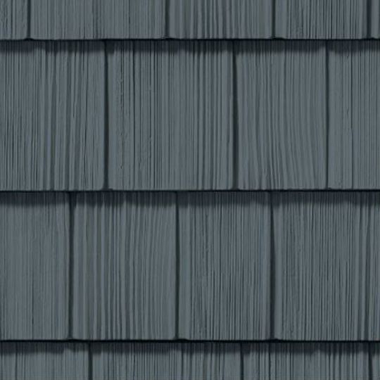 CertainTeed Siding Northwoods Single 7" Straight Edge Rough-Split Vinyl Shake Siding — CERNWS7RSPBB