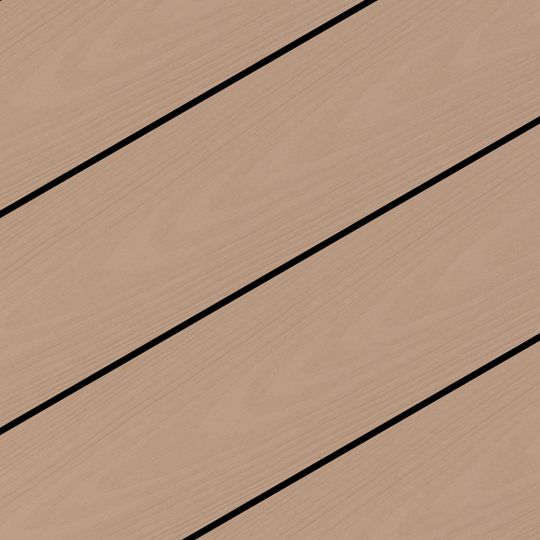 Wolf Home Products 1" x 6" x 20' Perspective Collection Solid Composite Decking — WLF2798600N