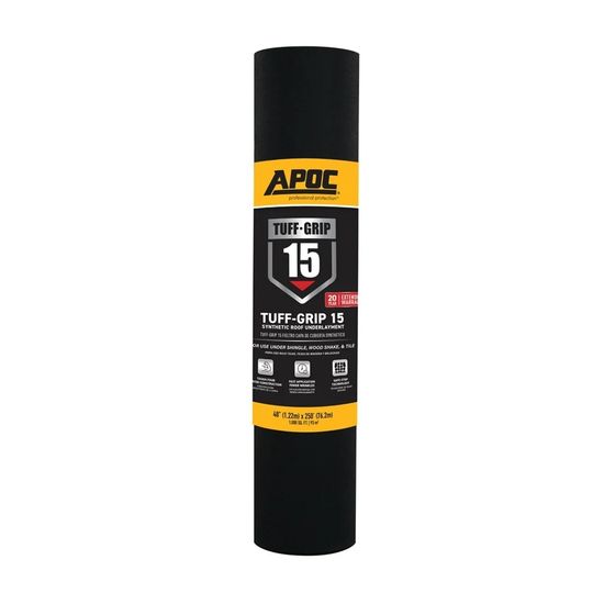 Gardner Gibson Apoc Tuff-Grip 15 Synthetic Roofing Underlayment