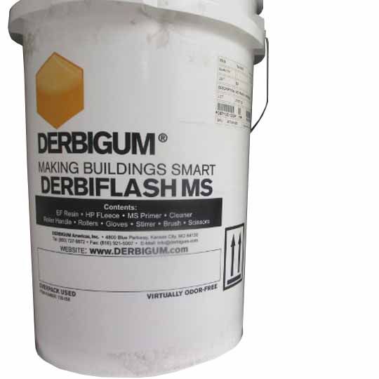 Derbigum Derbiflash Ms Quick-Dry High Bonding Primer Kit - Odor Free & Quick Drying Flashing System