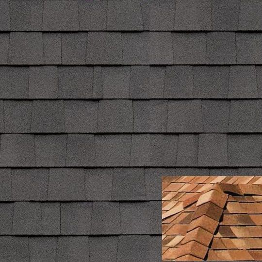 CertainTeed Roofing 10" Mountain Ridge Solaris Hip & Ridge Shingles — CTRMRSOLHRGR10FR