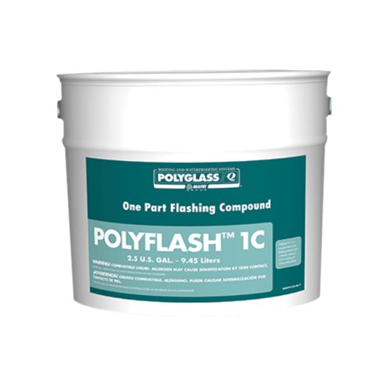 Polyglass PolyFlash 1C One-Part Flashing Compound — Adhesives, Caulks & Sealants — POLPF1C25G